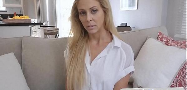  Sexy Stepmom Blackmailed Into One More Fuck - Cherie Deville